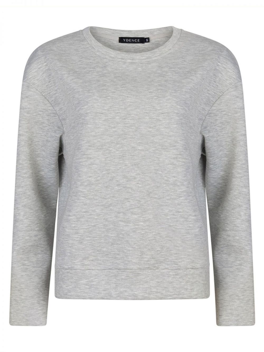 sweater anouschka grey melange front