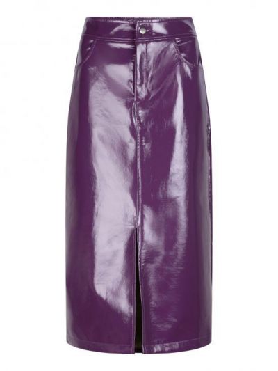 skirt hazel purple front