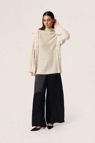 whisper white melange sldamara pullover 2